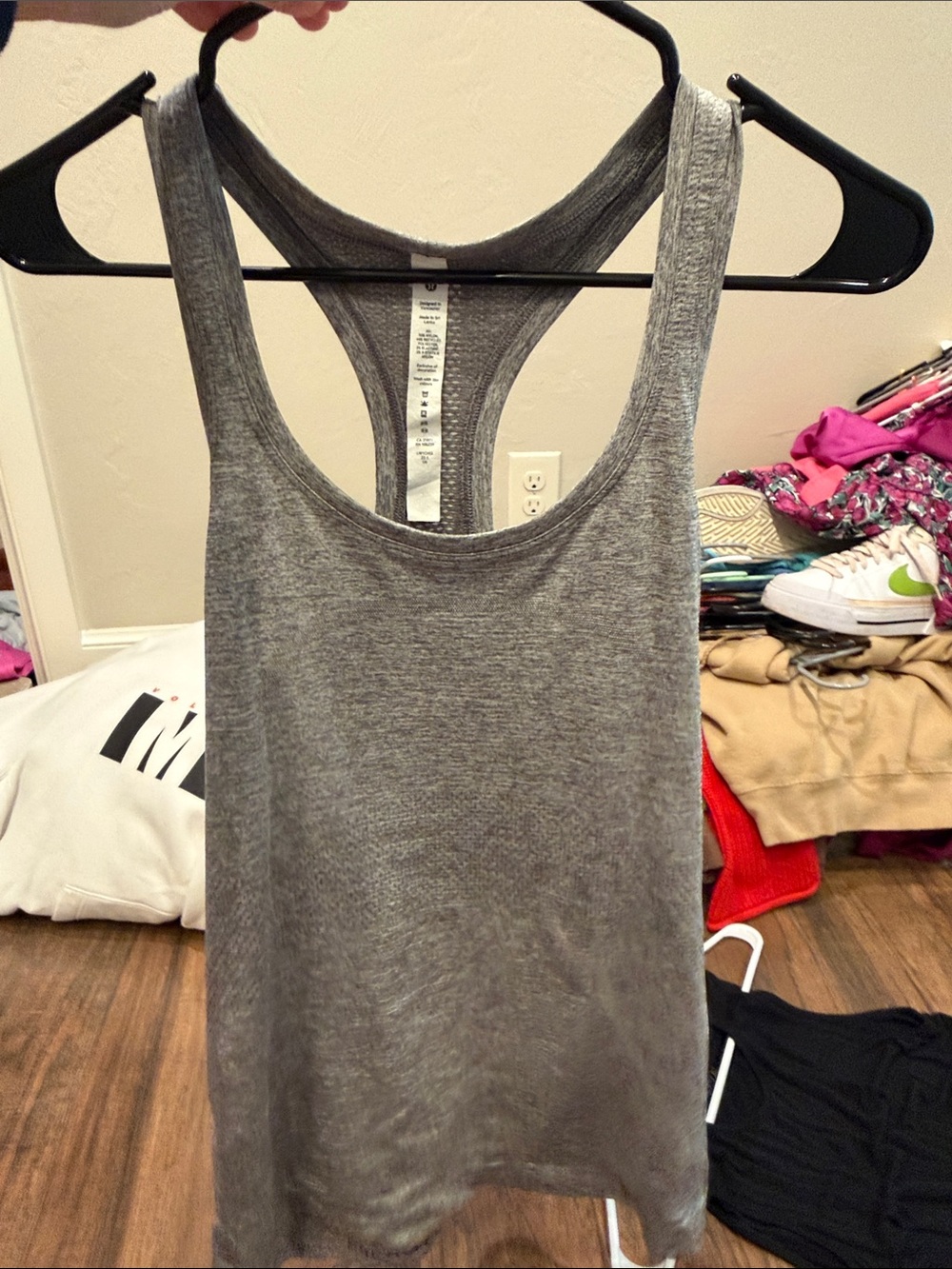 Lululemon Women's Gray Racerback Tank Top